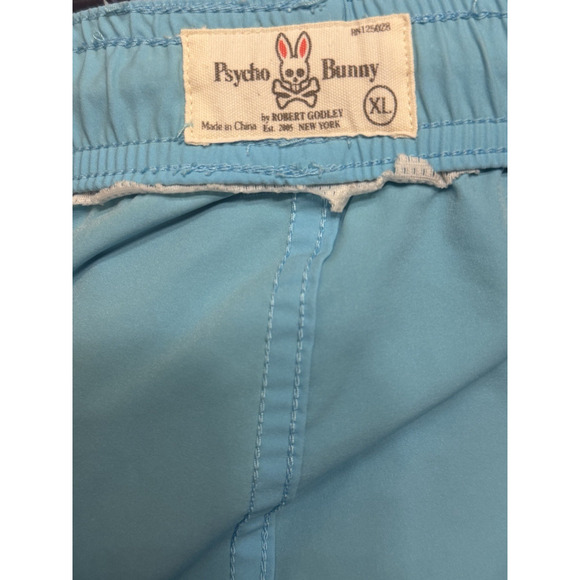 Psycho Bunny Swim Trunks Shorts Mens XL Fast Dry Suit Vanishing Logo Beach Pool - Picture 5 of 10